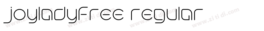 joyladyfree regular字体转换